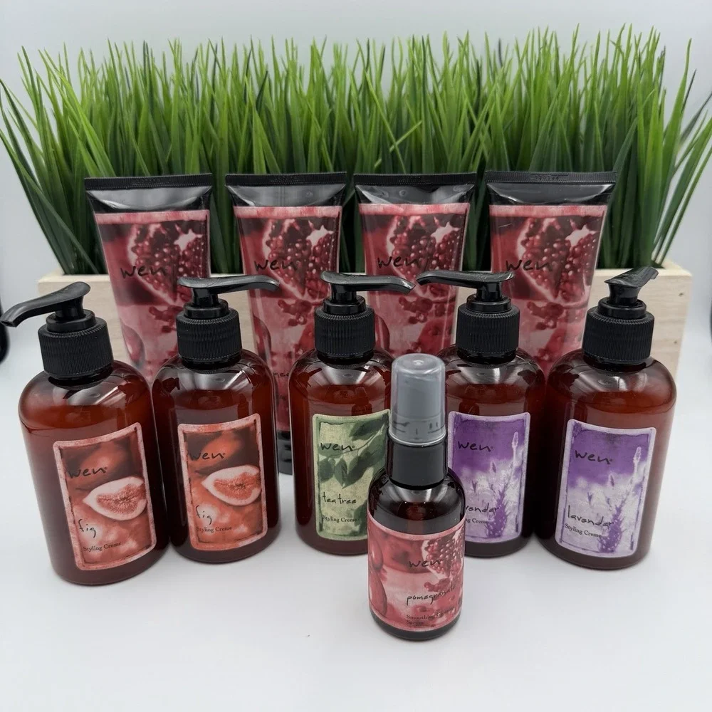 Lot‎ of Wen Chaz Dean Hair Care Styling Products Crème Serum Finishing Treatment